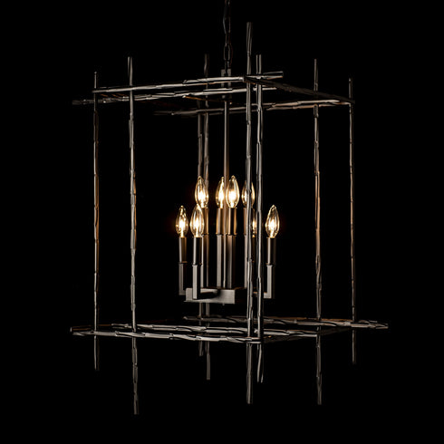 Hubbardton Forge Tura 8 Light Large Chandelier Model: 101317-SKT-14