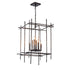 Hubbardton Forge Tura 8 Light Large Chandelier Model: 101317-SKT-20