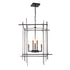 Hubbardton Forge Tura 8 Light Large Chandelier Model: 101317-SKT-20