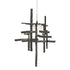 Hubbardton Forge Tura Frosted Glass Low Voltage Mini Pendant in Bronze Finish Model: 161185-SKT-STND-05-YC0305