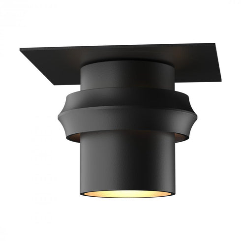 Hubbardton Forge Twilight Dark Sky Friendly Outdoor Semi Flush in Coastal Oil Rubbed Bronze Finish Model: 364903-SKT-14
