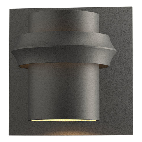 Hubbardton Forge Twilight Large Dark Sky Friendly Outdoor Sconce in Coastal Oil Rubbed Bronze Finish Model: 304905-SKT-14