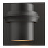 Hubbardton Forge Twilight Large Dark Sky Friendly Outdoor Sconce in Coastal Oil Rubbed Bronze Finish Model: 304905-SKT-14