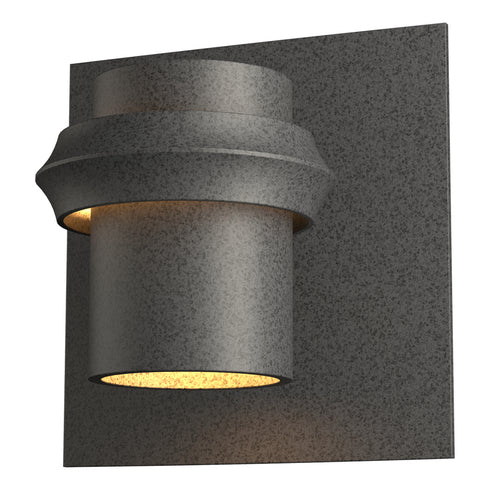 Hubbardton Forge Twilight Small Dark Sky Friendly Outdoor Sconce in Coastal Oil Rubbed Bronze Finish Model: 304901-SKT-14