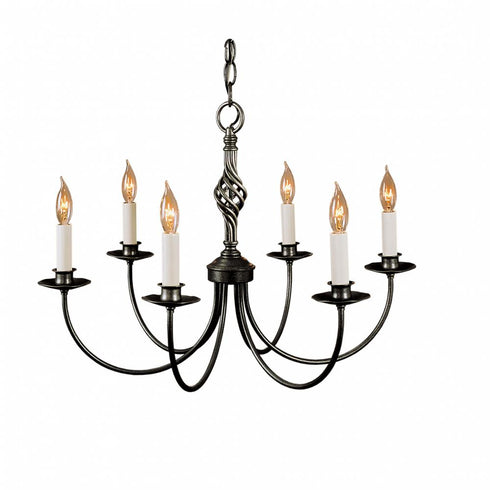 Hubbardton Forge Twist Basket 6 Arm Chandelier Model: 108060-SKT-03