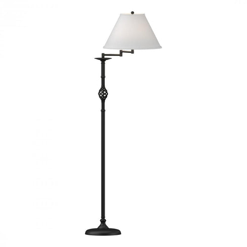 Hubbardton Forge Twist Basket Swing Arm Floor Lamp Model: 242160-SKT-05-SF1655