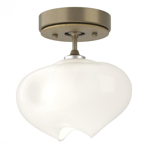 Hubbardton Forge Ume 1 Light Semi Flush in Bronze Finish Model: 121372-SKT-05-05-FD0710