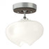 Hubbardton Forge Ume 1 Light Semi Flush in Bronze Finish Model: 121372-SKT-05-05-FD0710