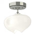 Hubbardton Forge Ume 1 Light Semi Flush in Bronze Finish Model: 121372-SKT-05-05-FD0710