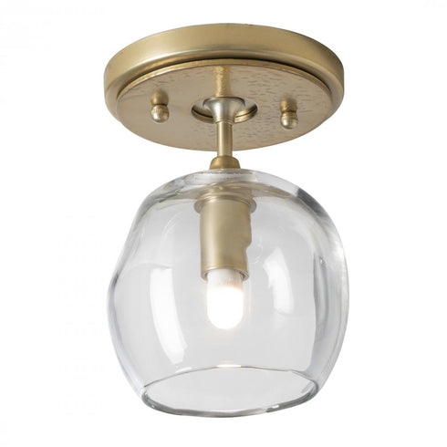 Hubbardton Forge Ume 1 Light Semi Flush Model: 121372-SKT-86-20-FD0710