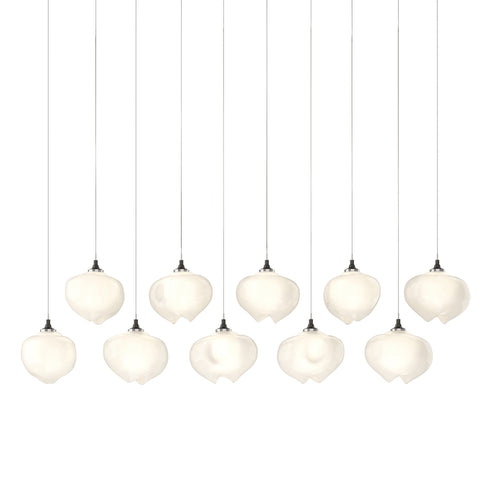 Hubbardton Forge Ume 10 Light Pendant in Bronze Finish Model: 131203-SKT-LONG-05-FD0710