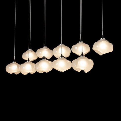 Hubbardton Forge Ume 10 Light Rectangular Pendant Model: 131203-SKT-STND-05-ZM0709