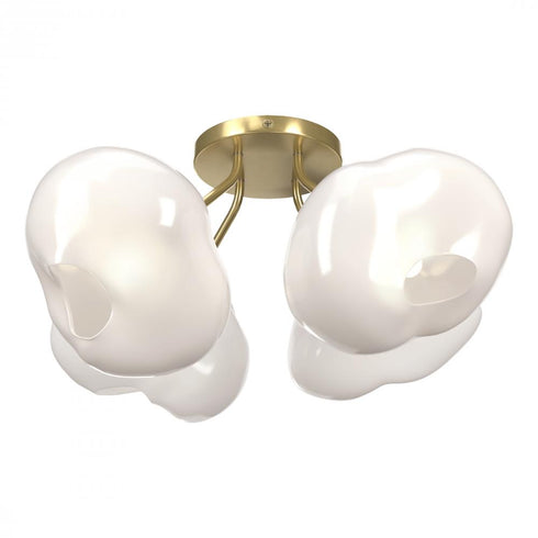 Hubbardton Forge Ume 4 Light Semi Flush in Bronze Finish Model: 121370-SKT-05-FD0710