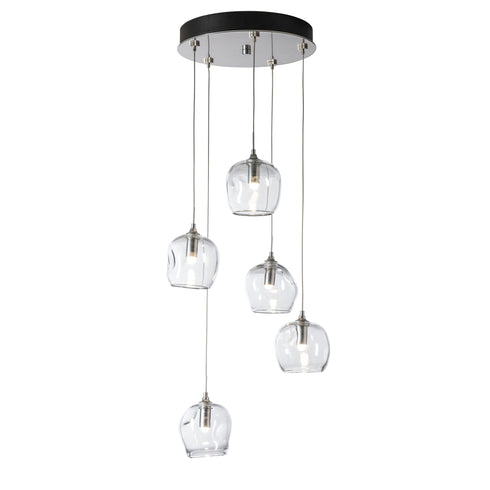 Hubbardton Forge Ume 5 Light Pendant Model: 131123-SKT-STND-85-FD0710