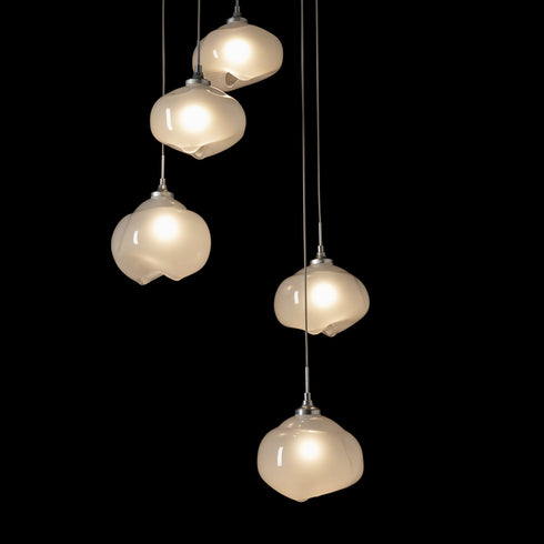 Hubbardton Forge Ume 5 Light Pendant Model: 131123-SKT-STND-85-YL0709