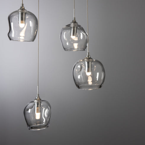 Hubbardton Forge Ume 5 Light Pendant Model: 131123-SKT-STND-85-YL0709