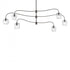 Hubbardton Forge Ume 6 Light Large Pendant Model: 136357-SKT-MULT-82-ZM0709