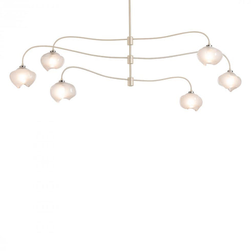 Hubbardton Forge Ume 6 Light Large Pendant Model: 136357-SKT-MULT-82-ZM0709