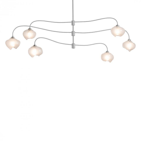 Hubbardton Forge Ume 6 Light Large Pendant Model: 136357-SKT-MULT-84-FD0710