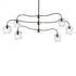 Hubbardton Forge Ume 6 Light Pendant Model: 136355-SKT-MULT-82-YL0709