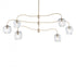 Hubbardton Forge Ume 6 Light Pendant Model: 136355-SKT-MULT-82-YL0709