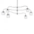 Hubbardton Forge Ume 6 Light Pendant Model: 136355-SKT-MULT-82-YL0709