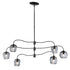 Hubbardton Forge Ume 6 Light Pendant Model: 136355-SKT-MULT-82-ZM0709