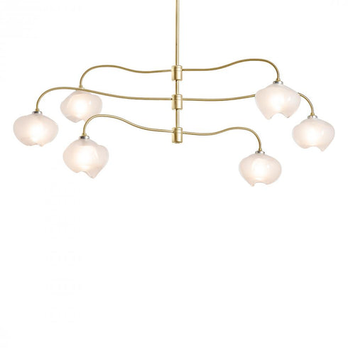 Hubbardton Forge Ume 6 Light Pendant Model: 136355-SKT-MULT-82-ZM0709
