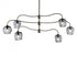 Hubbardton Forge Ume 6 Light Pendant Model: 136355-SKT-MULT-82-ZM0709
