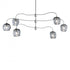Hubbardton Forge Ume 6 Light Pendant Model: 136355-SKT-MULT-82-ZM0709