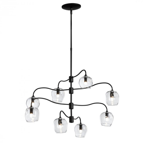 Hubbardton Forge Ume 8 Light Pendant Model: 136359-SKT-MULT-82-ZM0709