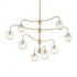 Hubbardton Forge Ume 8 Light Pendant Model: 136359-SKT-MULT-82-ZM0709