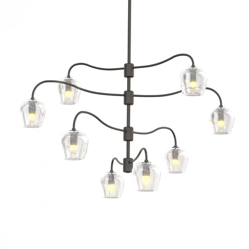 Hubbardton Forge Ume 8 Light Pendant Model: 136359-SKT-MULT-82-ZM0709