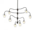 Hubbardton Forge Ume 8 Light Pendant Model: 136359-SKT-MULT-82-ZM0709