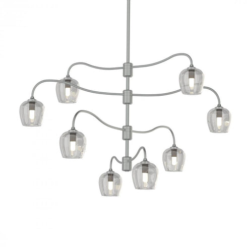 Hubbardton Forge Ume 8 Light Pendant Model: 136359-SKT-MULT-82-ZM0709