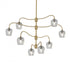 Hubbardton Forge Ume 8 Light Pendant Model: 136359-SKT-MULT-84-FD0710