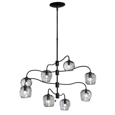Hubbardton Forge Ume 8 Light Pendant Model: 136359-SKT-MULT-89-FD0710