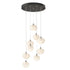Hubbardton Forge Ume 9 Light Pendant in Bronze Finish Model: 131103-SKT-LONG-05-FD0710