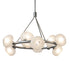 Hubbardton Forge Ume 9 Light Ring Pendant Model: 131069-SKT-MULT-85-FD0710