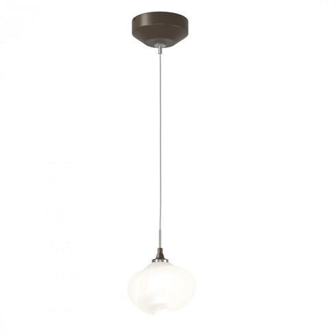 Hubbardton Forge Ume Low Voltage Mini Pendant in Bronze Finish Model: 161182-SKT-STND-05-FD0710