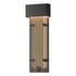 Hubbardton Forge Ursa Large LED Outdoor Sconce in Coastal Oil Rubbed Bronze Finish Model: 302503-LED-14-II0397