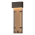 Hubbardton Forge Ursa Large LED Outdoor Sconce in Coastal Oil Rubbed Bronze Finish Model: 302503-LED-14-II0397