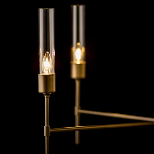 Hubbardton Forge Vela 5 Arm Chandelier Model: 105045-SKT-07-ZM0611