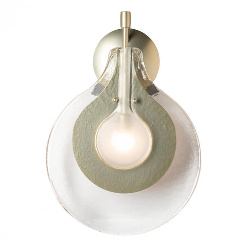 Hubbardton Forge Veneto Sconce in Modern Brass Finish Model: 402030-SKT-86-YE0796