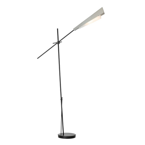 Hubbardton Forge Vertex Floor Lamp in Black Finish Model: 241103-SKT-10-85-BB0780