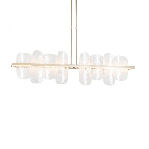 Hubbardton Forge Vitre Large Linear LED Pendant Model: 139661-LED-SHRT-07-YR0708