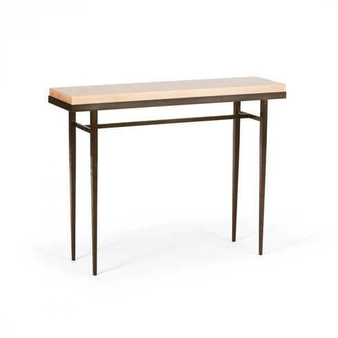 Hubbardton Forge Wick 42 Inch Console Table in Bronze Finish Model: 750106-05-M1