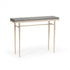 Hubbardton Forge Wick 42 Inch Console Table in Bronze Finish Model: 750106-05-M1