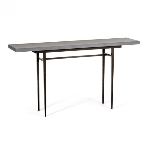 Hubbardton Forge Wick 60 Inch Console Table in Bronze Finish Model: 750108-05-M1