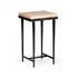 Hubbardton Forge Wick Side Table in Bronze Finish Model: 750102-05-M1
